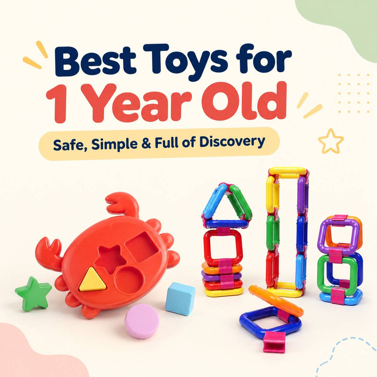 Best Toys for 1 Year Old: Safe, Educational & Developmental Toys for Toddlers