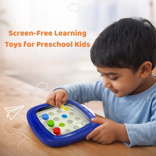 Screen-Free Learning Toys for Preschool Kids