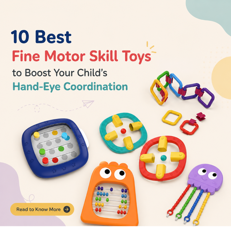 10 Best Fine Motor Skill Toys to Boost Your Child's Hand-Eye Coordination