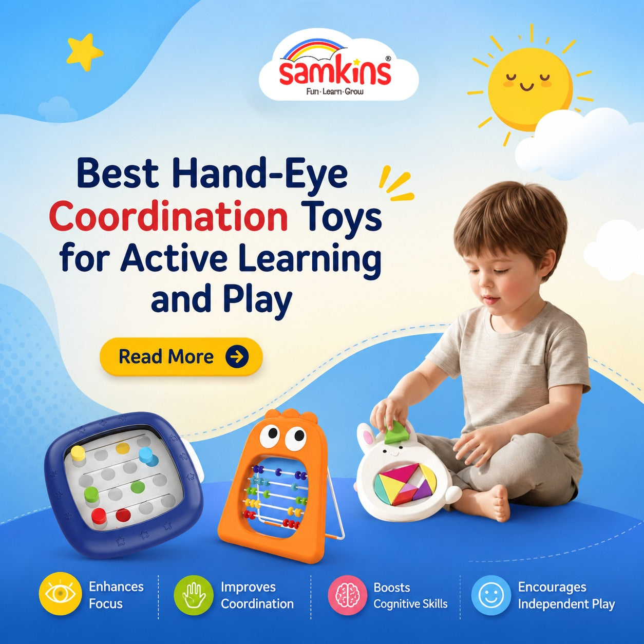 Best Hand-Eye Coordination Toys for Active Learning and Play