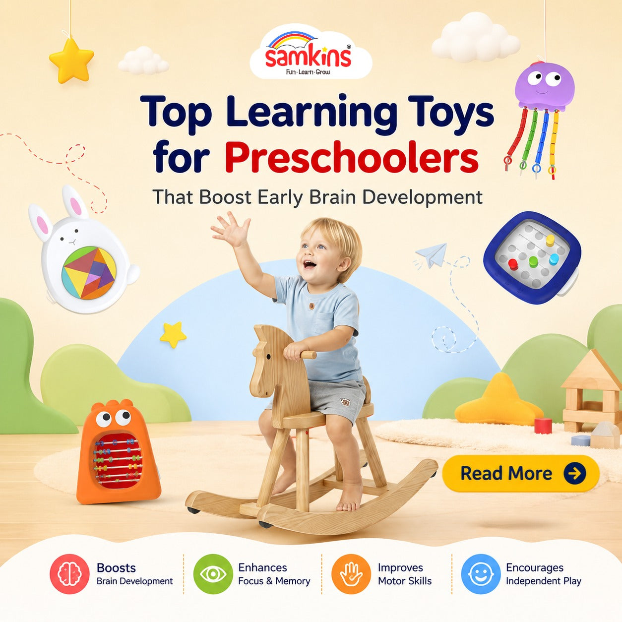 Top Learning Toys for Preschoolers That Boost Early Brain Development